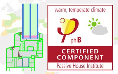 Certificación de ventana Passivhaus