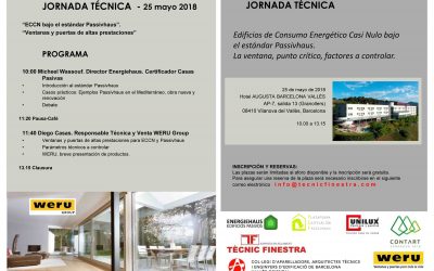 Jornada Passivhaus en Granollers – Colegio de Aparejeadores y Arq. T. de Barcelona