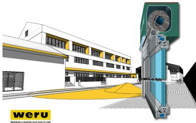 WERU instalará las ventanas y persianas en el Colegio de Roncal (Navarra), construido bajo el estándar Passivhaus.